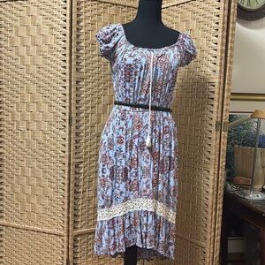 American Rag MIDI Dress Sz S Sleeveless  ¥